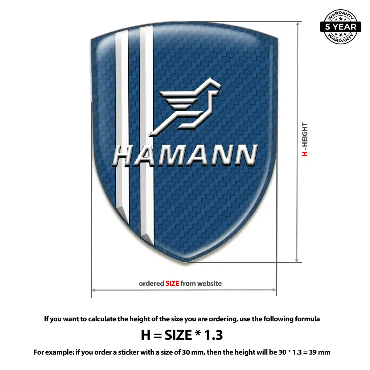 Hamman Logo Sticker Exclusive Series