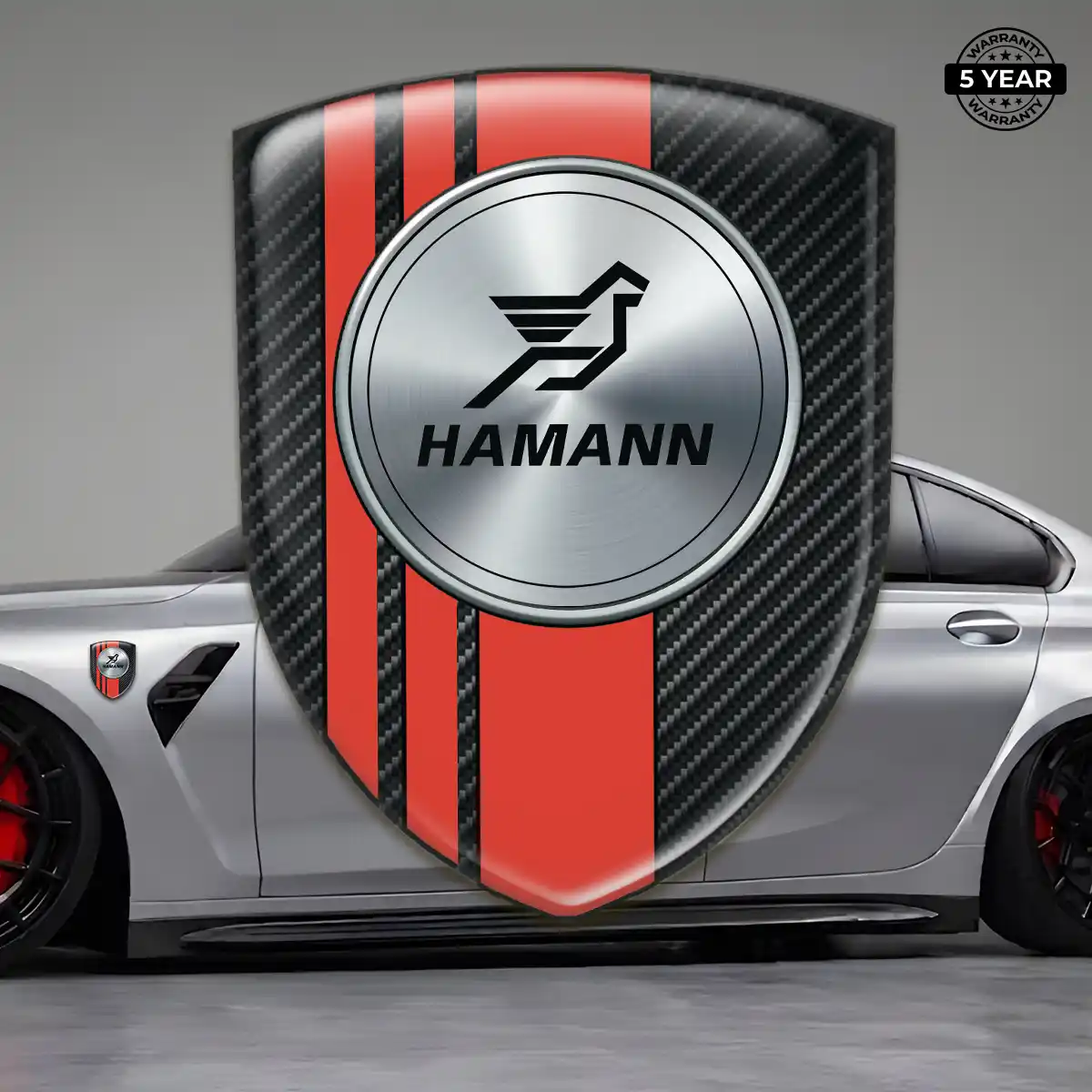 Hamman Logo Sticker Exterior Luxe