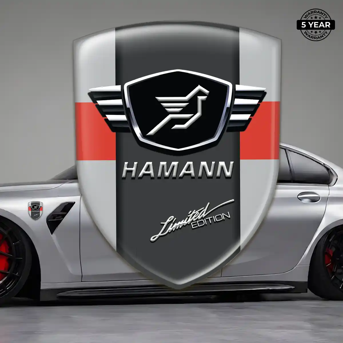 Hamman Logo Sticker Performance Style