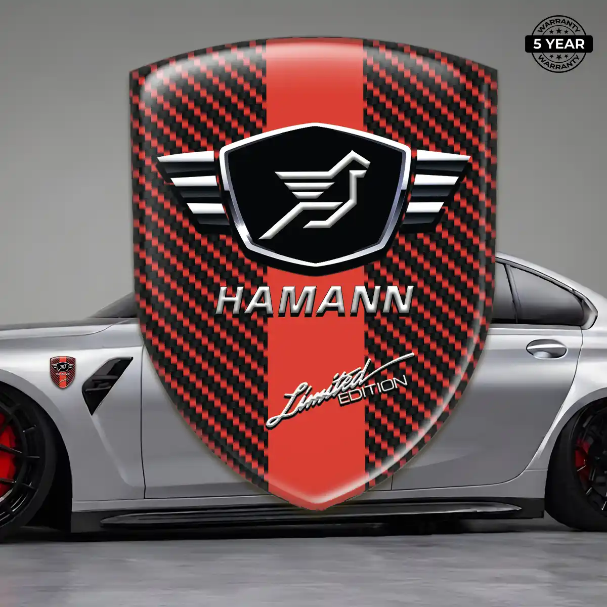 Hamman Logo Sticker Premium Dome