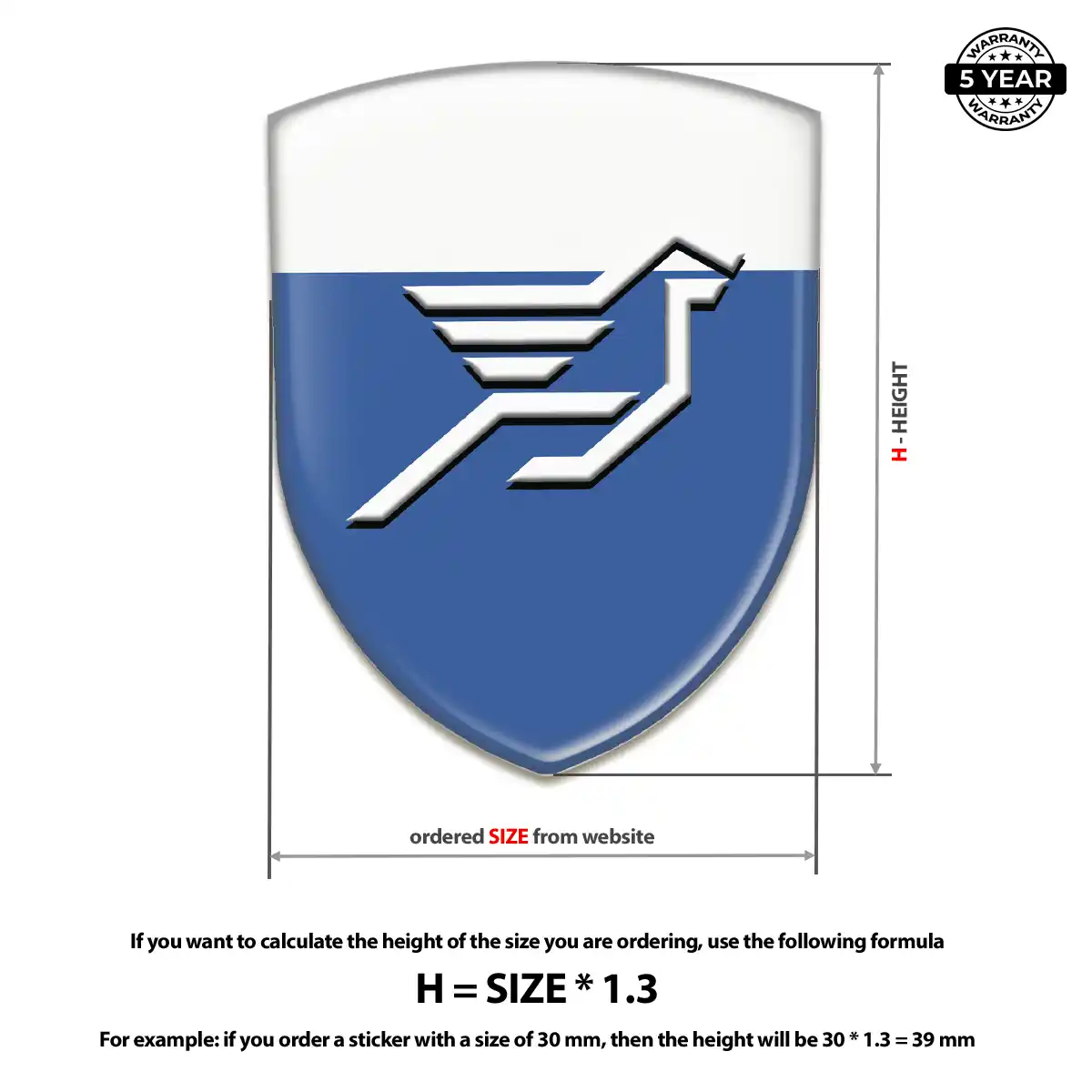 Hamman Logo Sticker Prime Quality