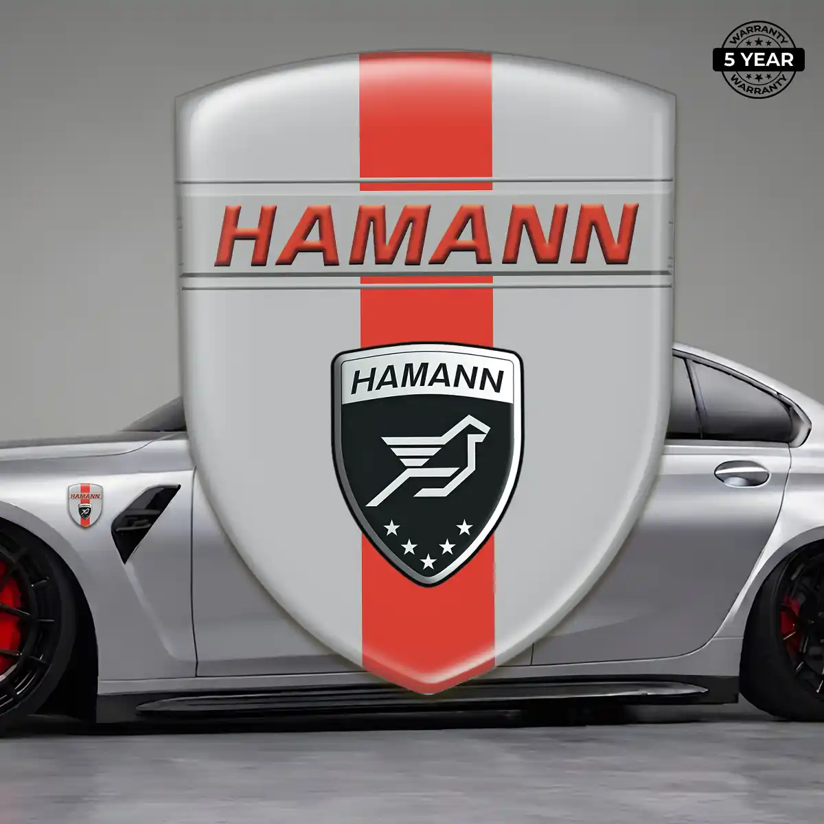 Hamman Logo Sticker Refined Design