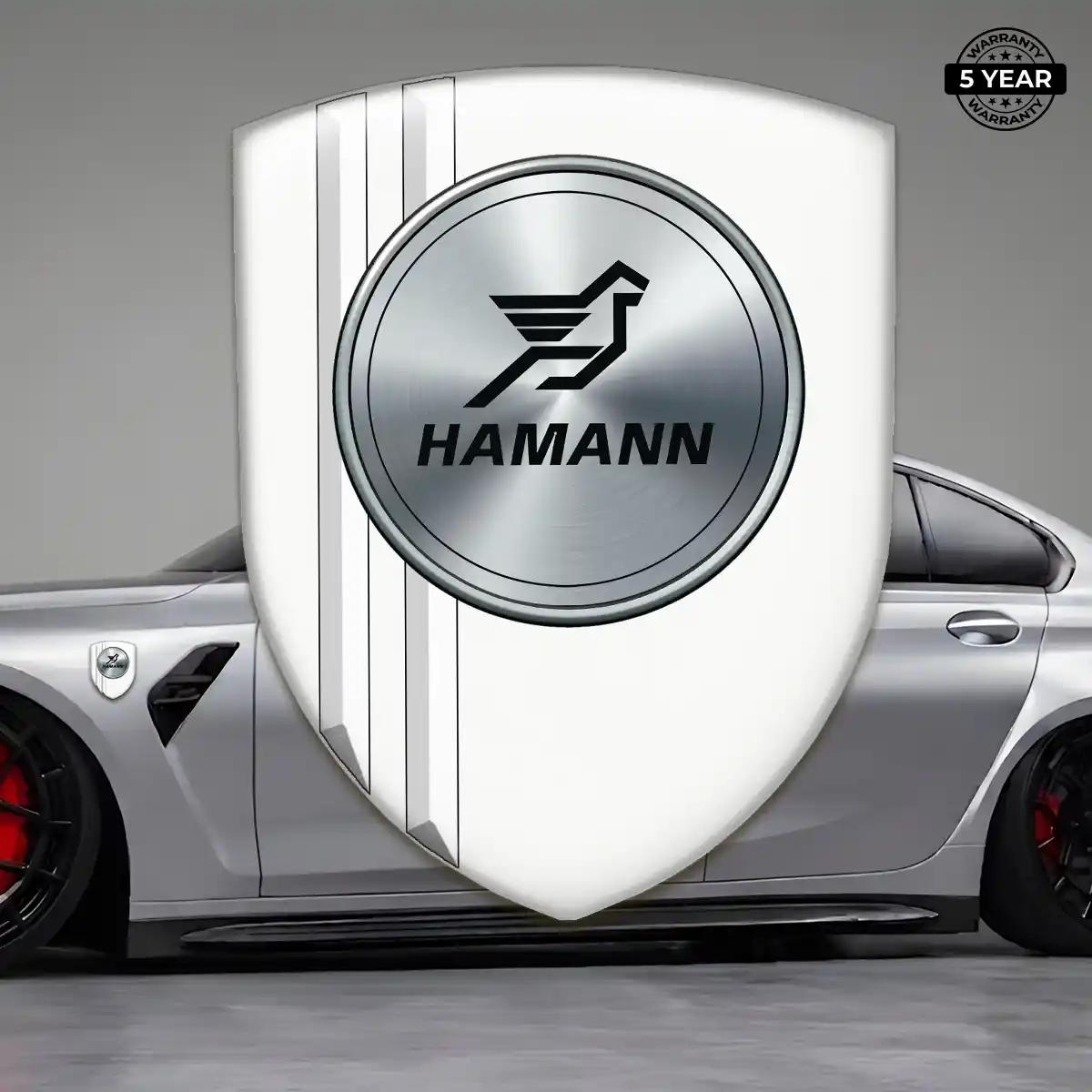 Hamman Logo Sticker Resin Luxe