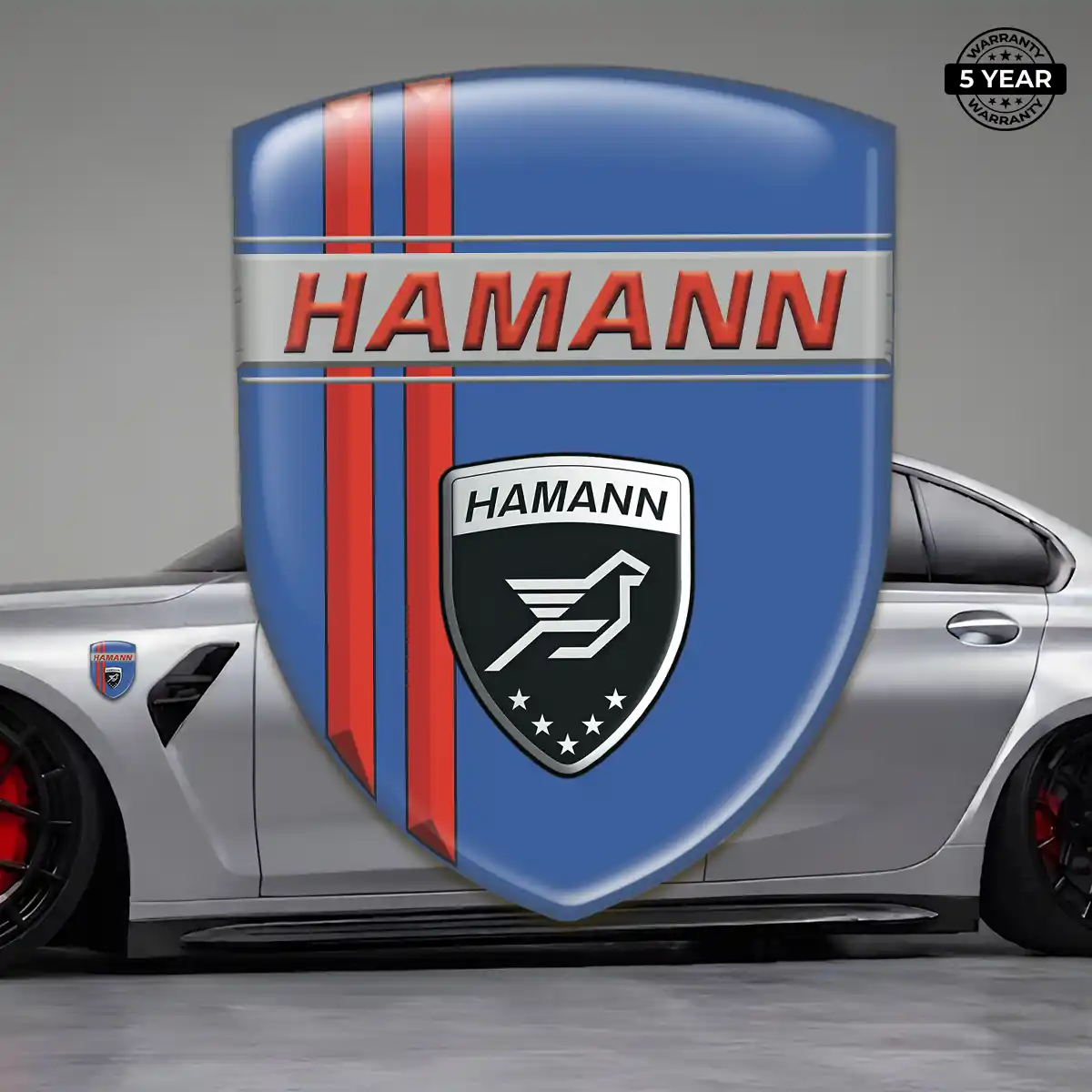 Hamman Logo Sticker Sleek Style