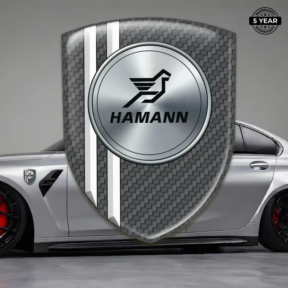 Hamman Polyurethane Domed Sticker Auto Tuning