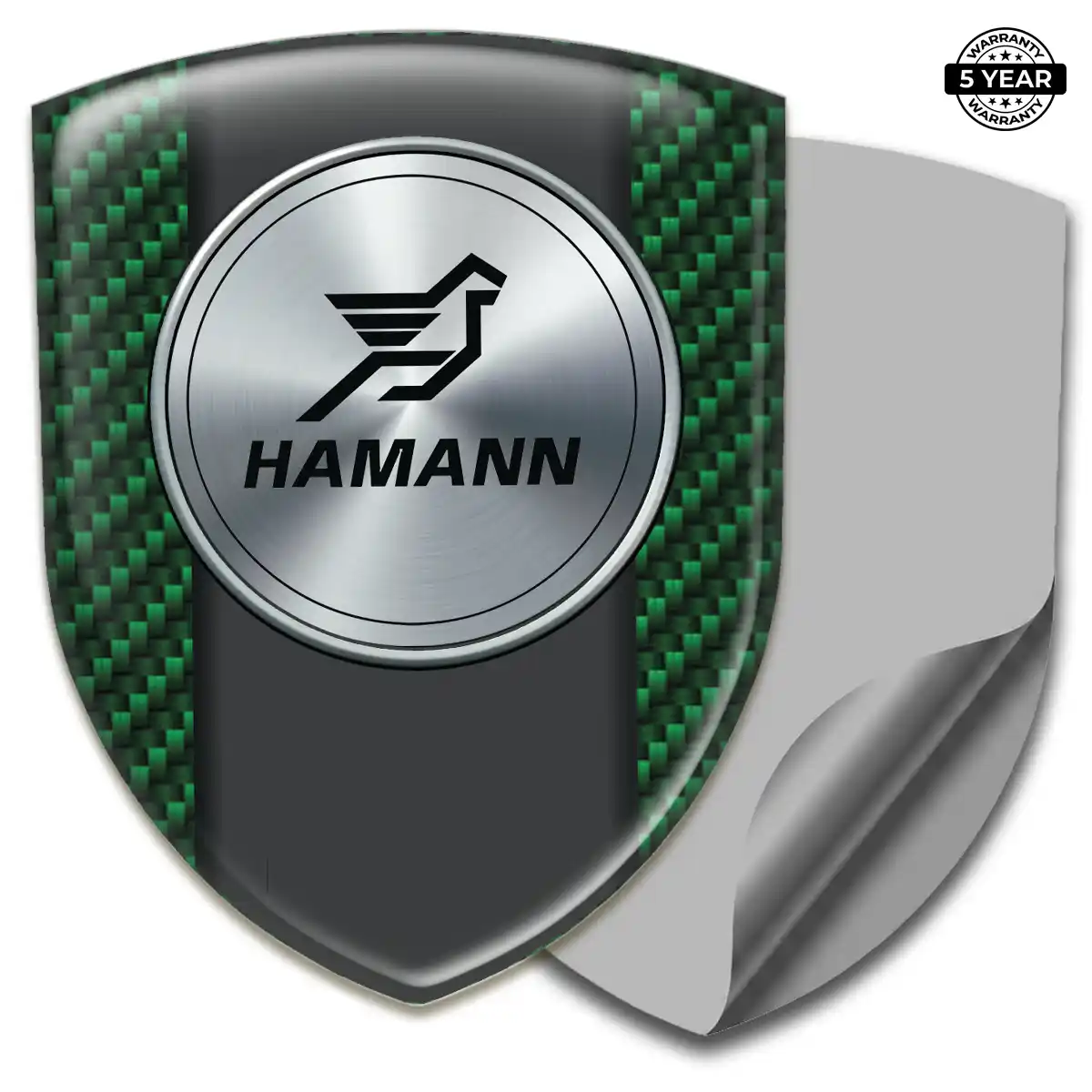 Hamman Polyurethane Domed Sticker Elite Edition