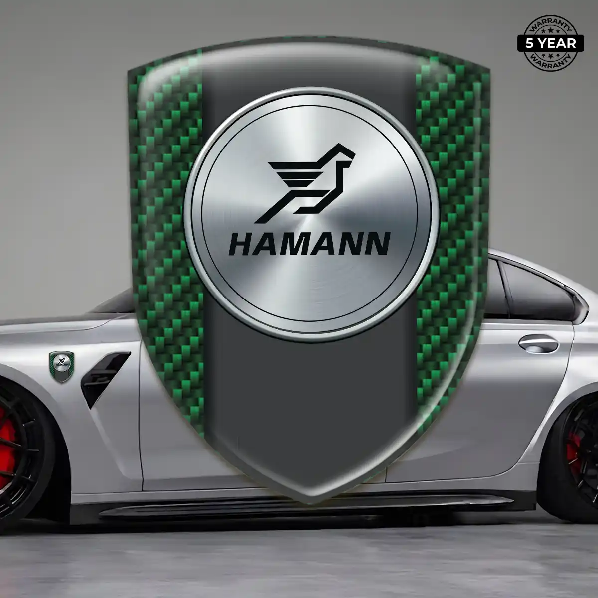 Hamman Polyurethane Domed Sticker Elite Edition