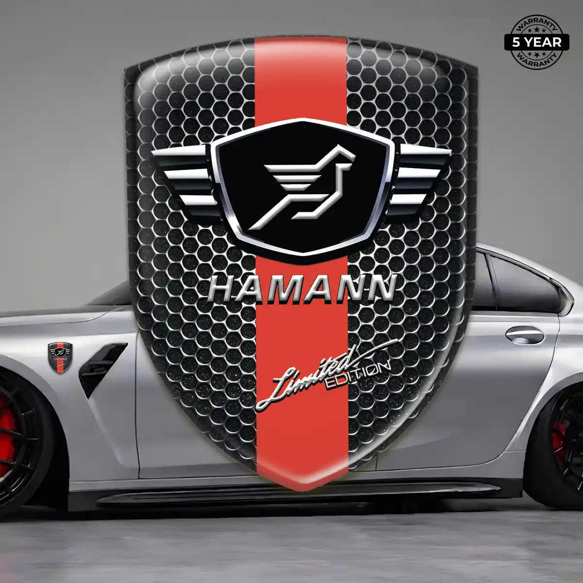 Hamman Polyurethane Domed Sticker Exclusive Series