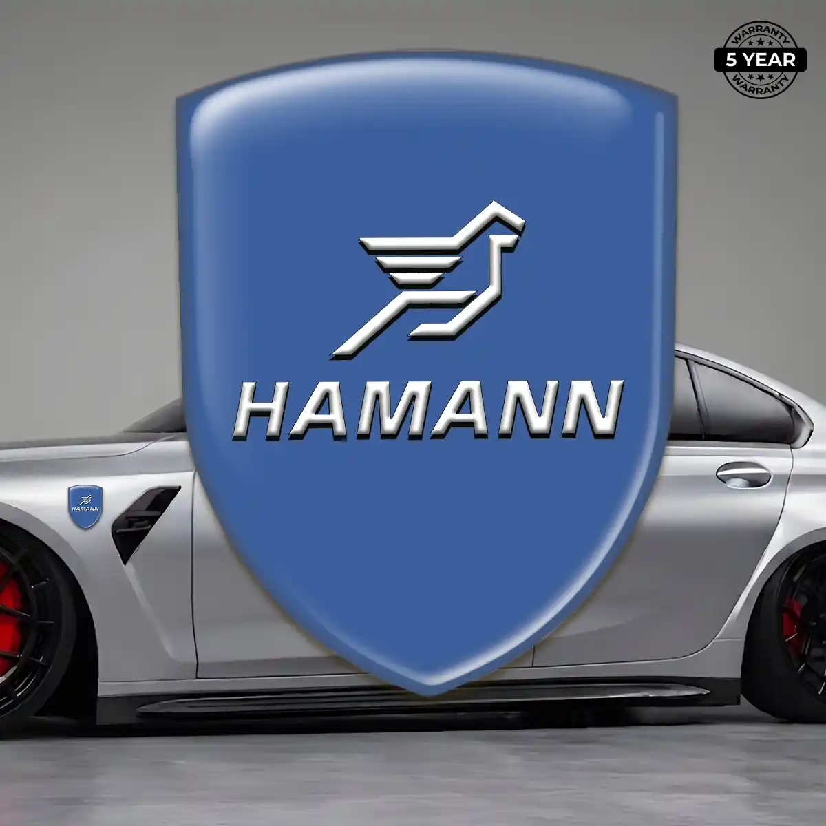 Hamman Polyurethane Domed Sticker Noble Edition