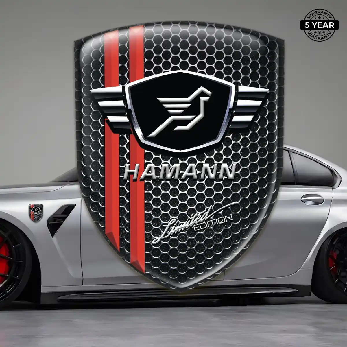Hamman Polyurethane Domed Sticker Opulent Line