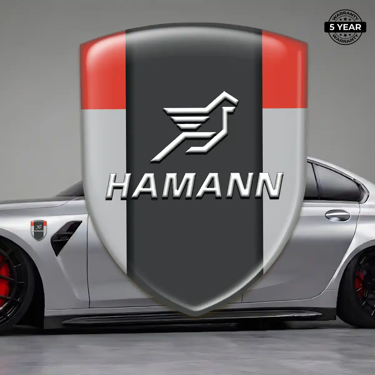Hamman Polyurethane Domed Sticker Outer Style