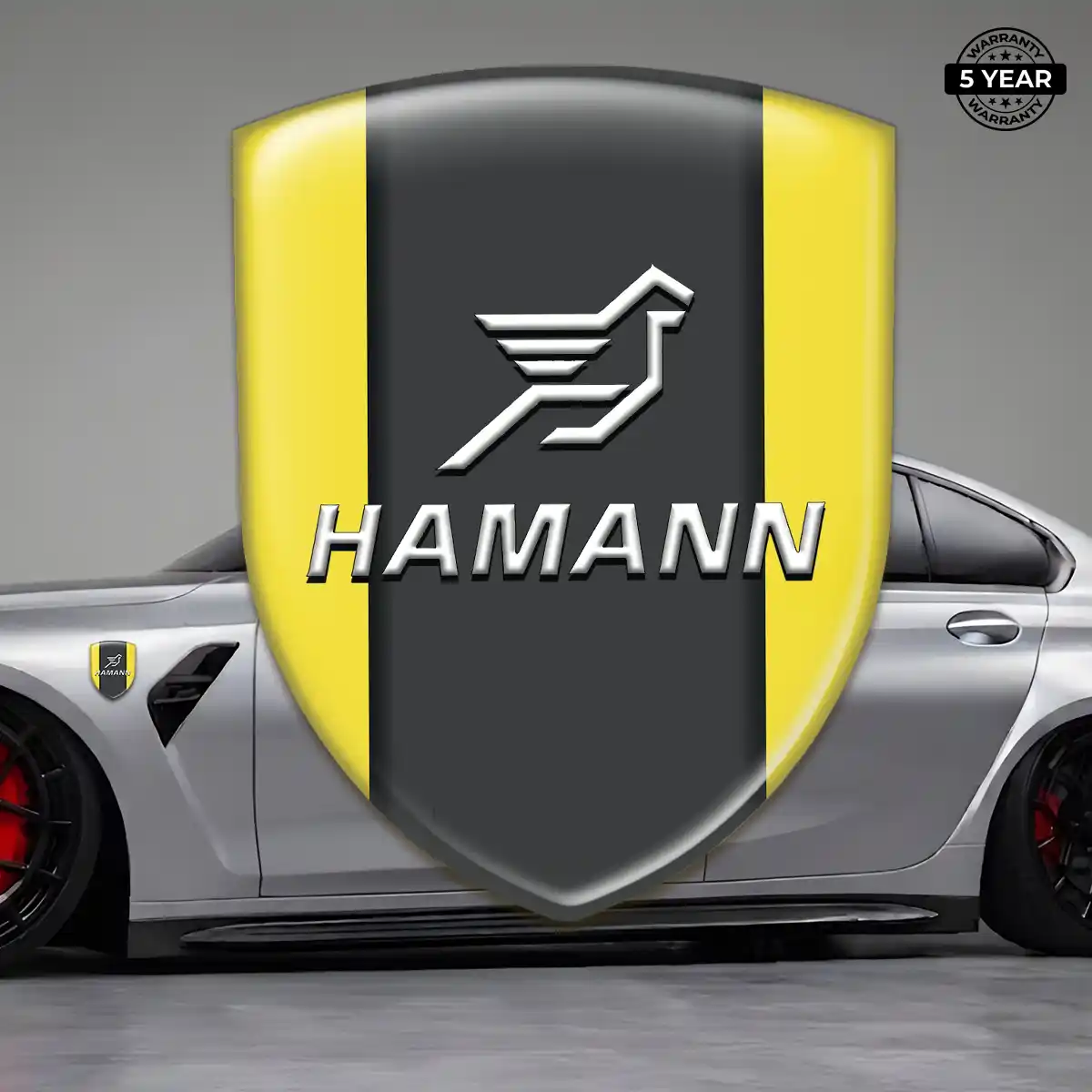 Hamman Polyurethane Domed Sticker Signature Grade
