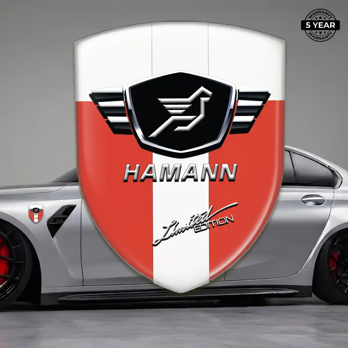 Hamman Resin Badge Sticker Auto Tuning
