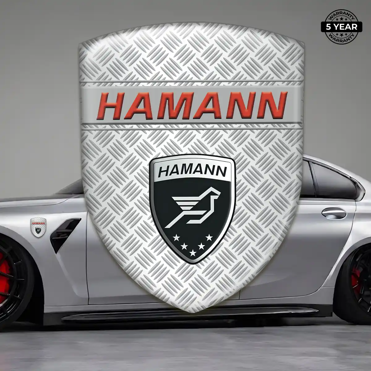 Hamman Resin Badge Sticker Exterior Luxe