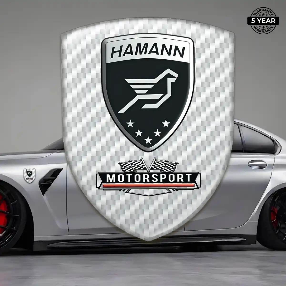 Hamman Resin Badge Sticker Outer Style