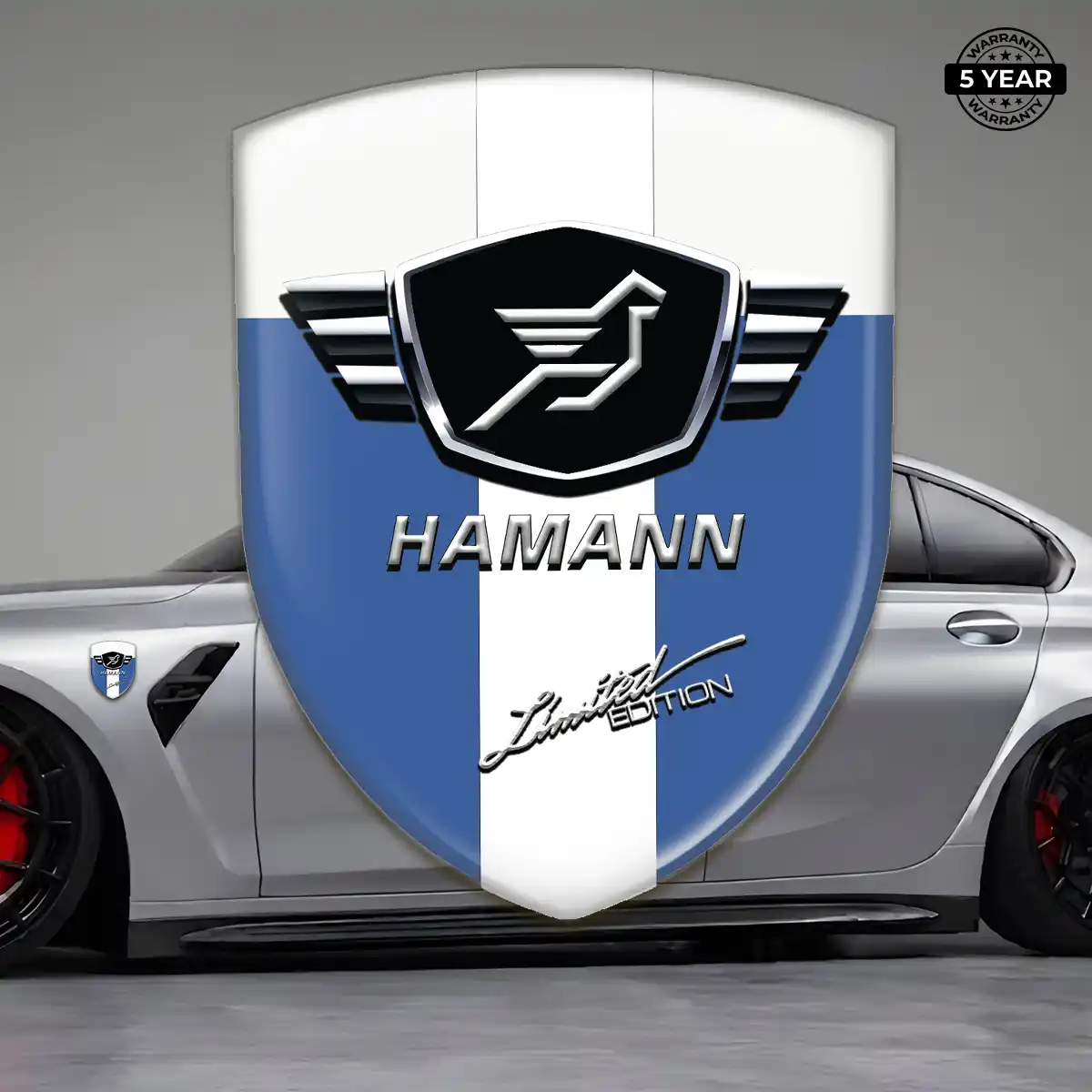 Hamman Resin Badge Sticker Performance Style