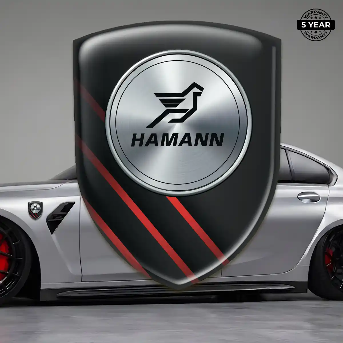 Hamman Resin Badge Sticker Street Tuning