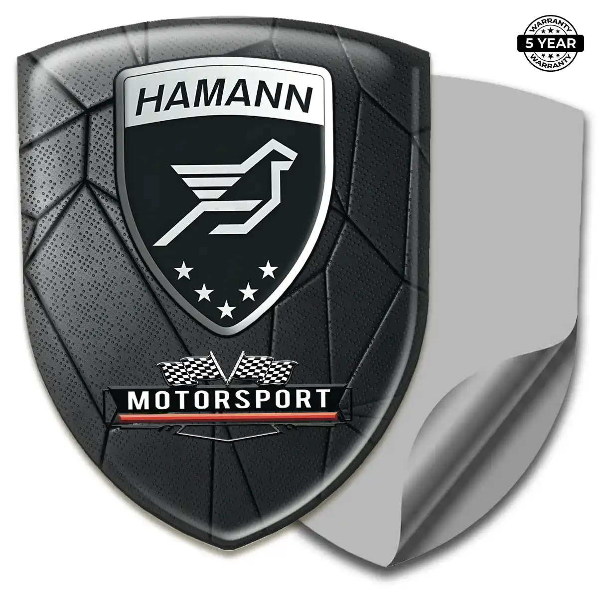 Hamman Resin Domed Sticker Cabin Style