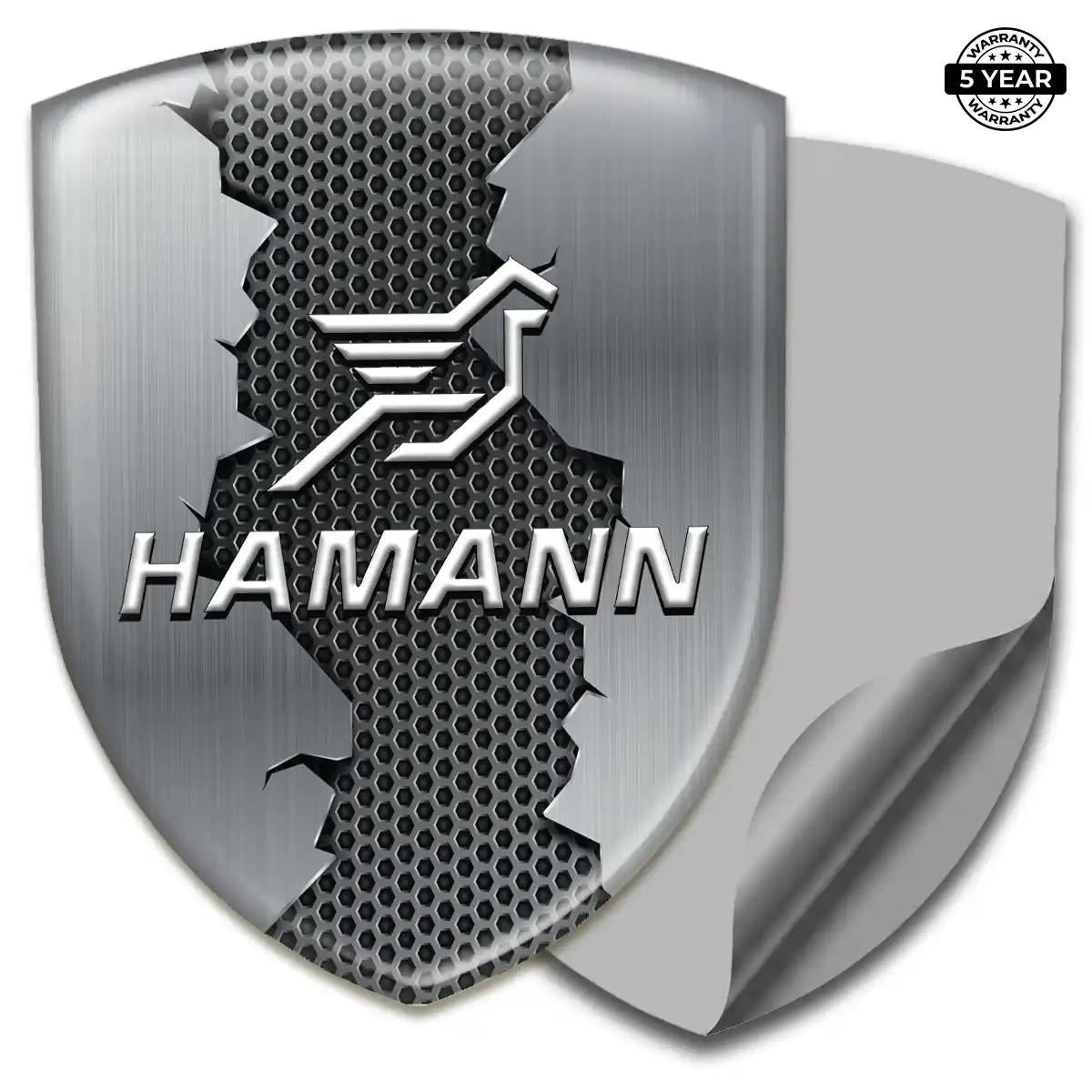 Hamman Resin Domed Sticker Deluxe Edition