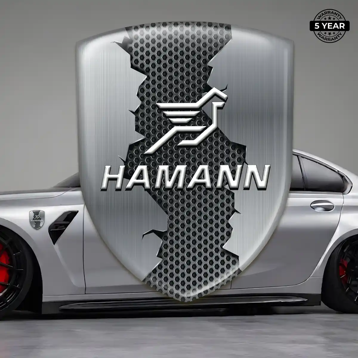 Hamman Resin Domed Sticker Deluxe Edition