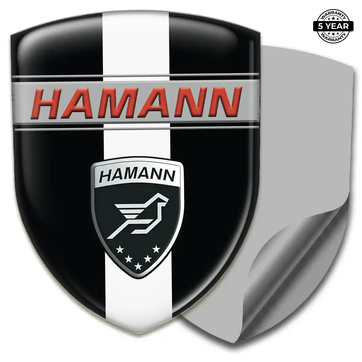 Hamman Resin Domed Sticker Elite Edition