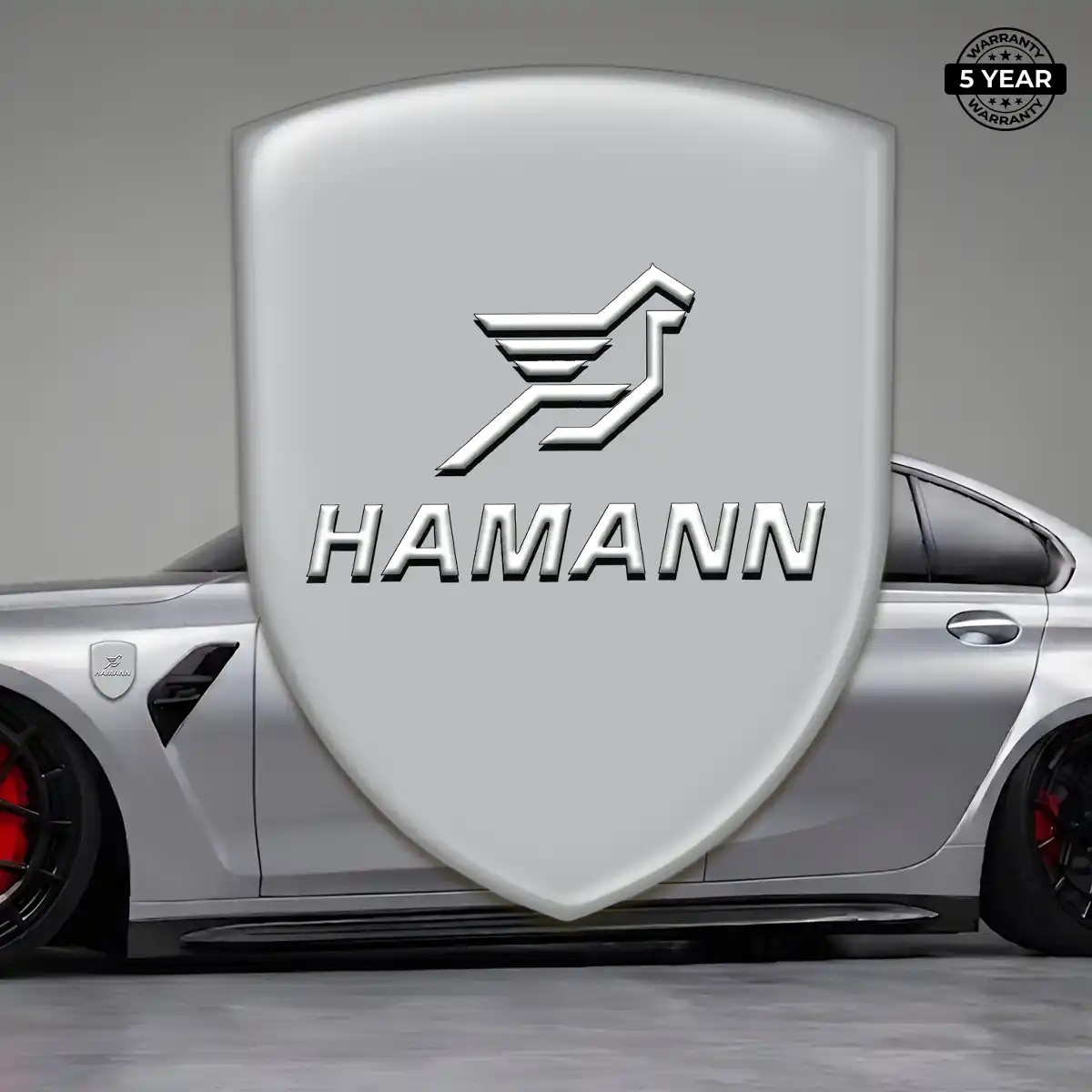 Hamman Resin Domed Sticker Elite Finish