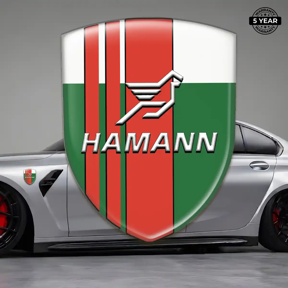 Hamman Resin Domed Sticker Interior Elegance