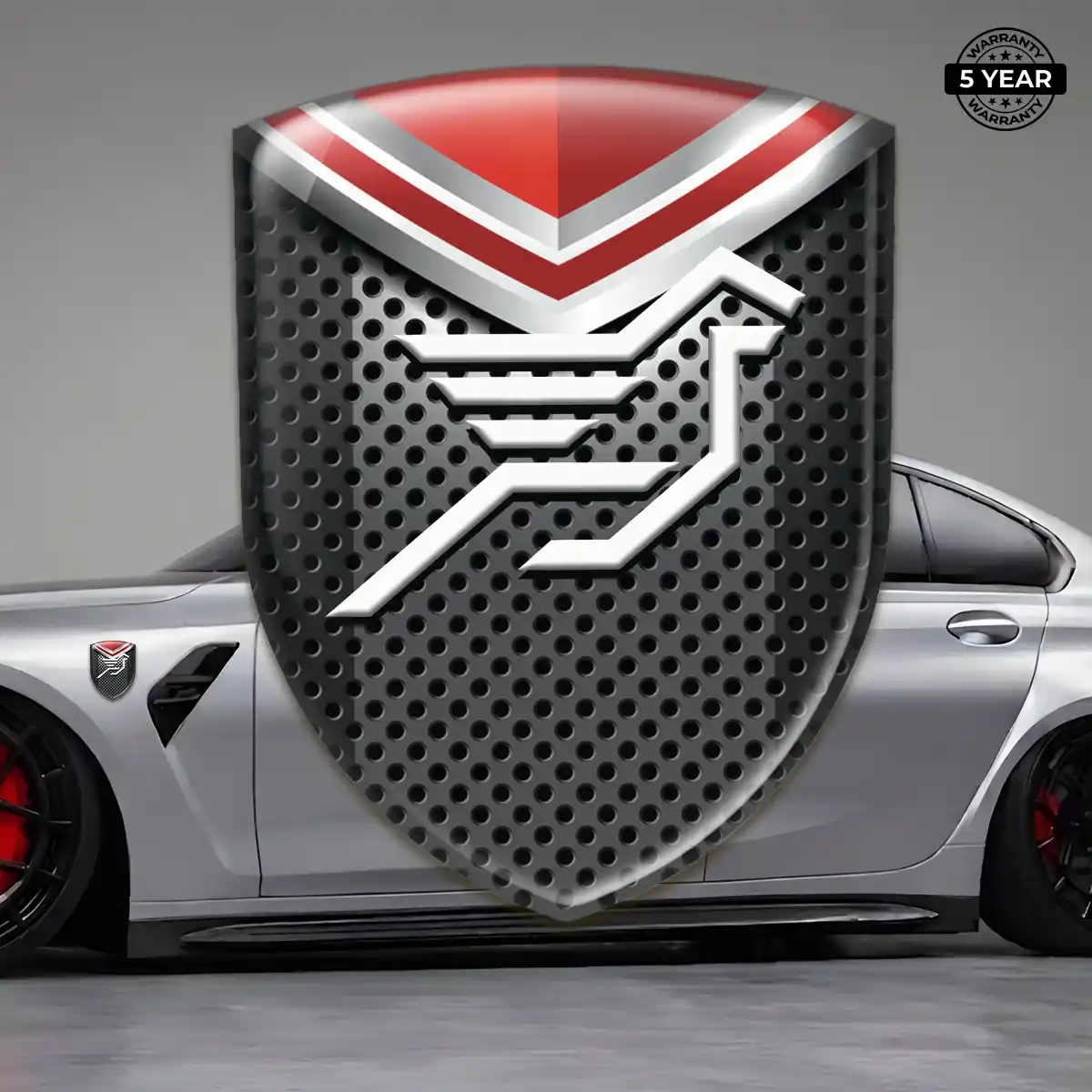 Hamman Resin Domed Sticker Performance Style