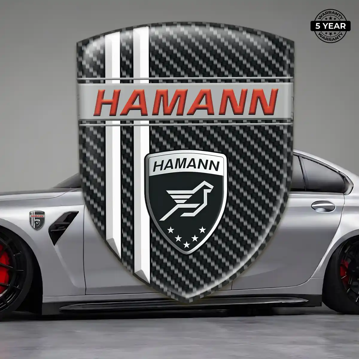 Hamman Resin Domed Sticker Premium Dome