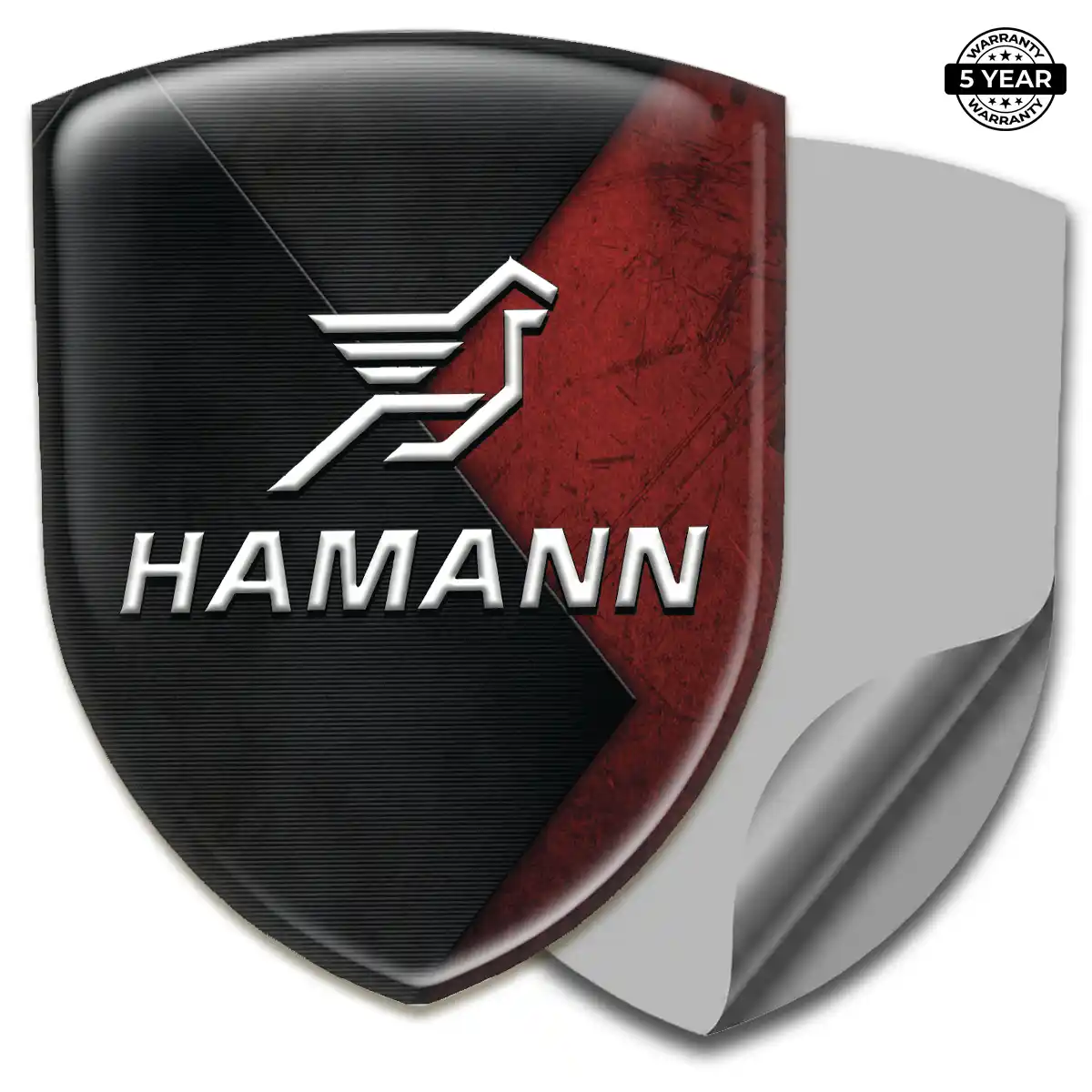 Hamman Resin Domed Sticker Prestige Line