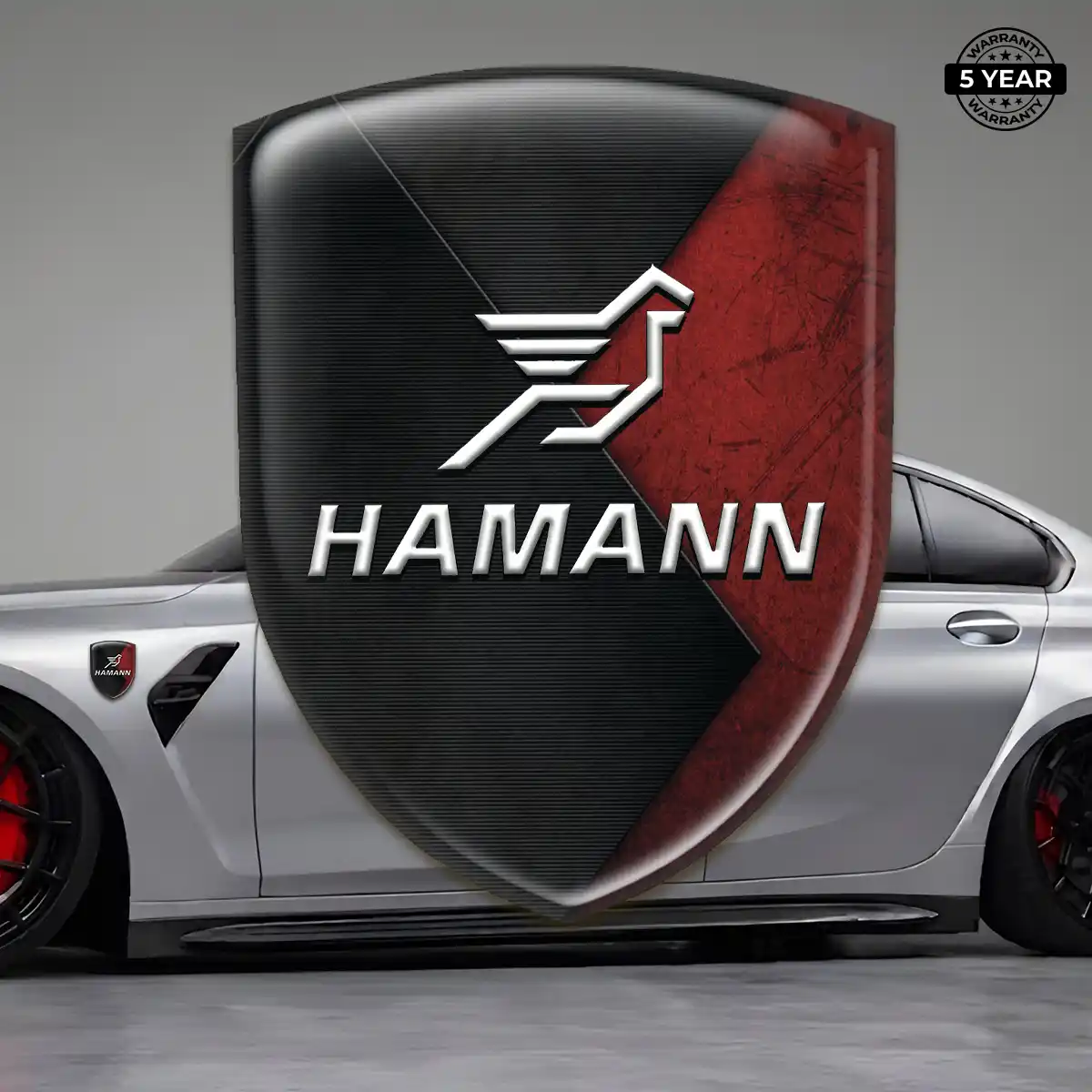Hamman Resin Domed Sticker Prestige Line