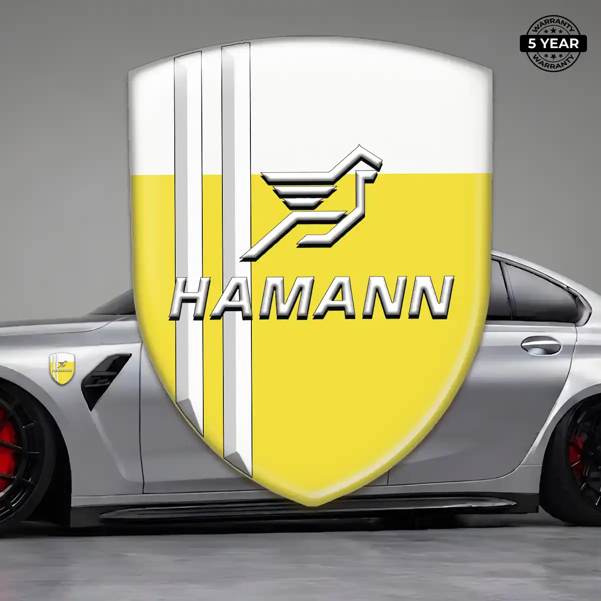 Hamman Resin Domed Sticker Resin Luxe