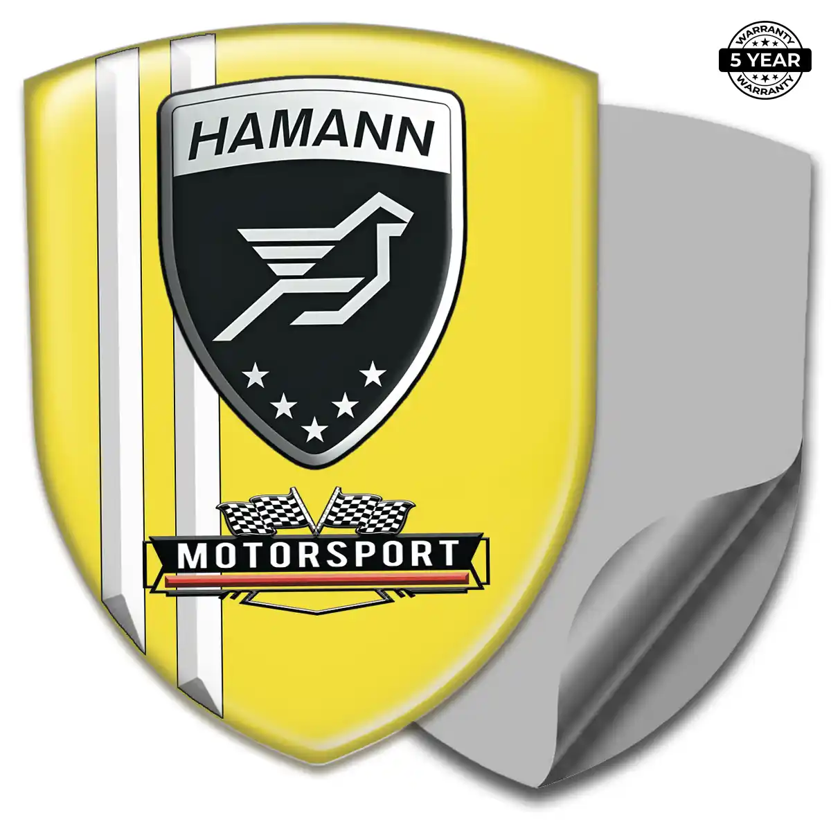 Hamman Resin Domed Sticker Signature Grade