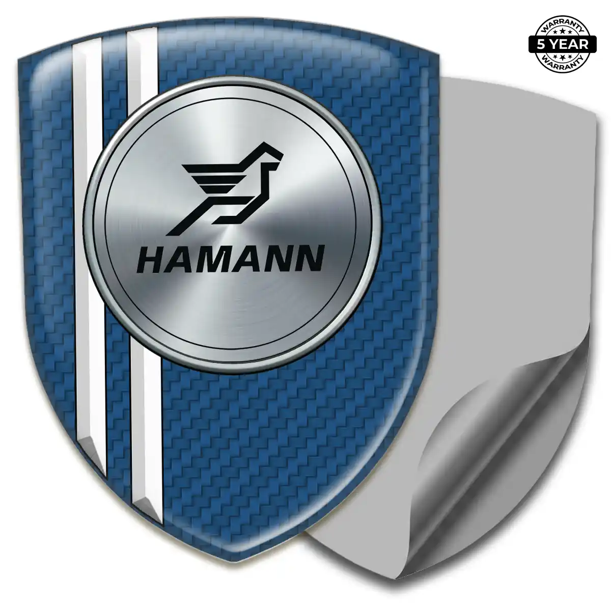 Hamman Resin Domed Sticker Sport Tuning