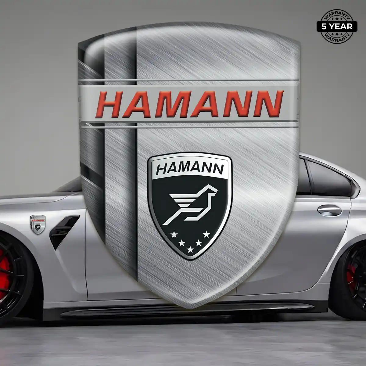 Hamman Resin Emblem Sticker Cabin Style