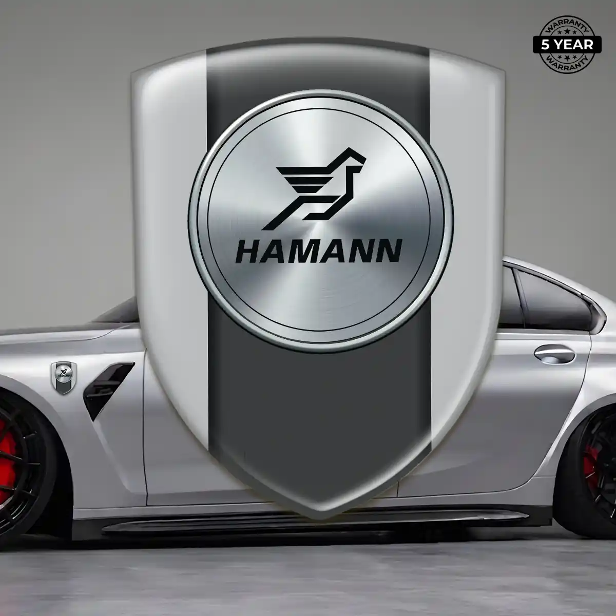 Hamman Resin Emblem Sticker Elite Finish