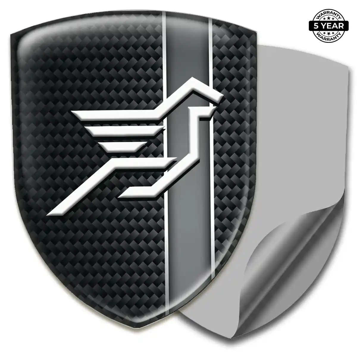 Hamman Resin Emblem Sticker Exterior Luxe