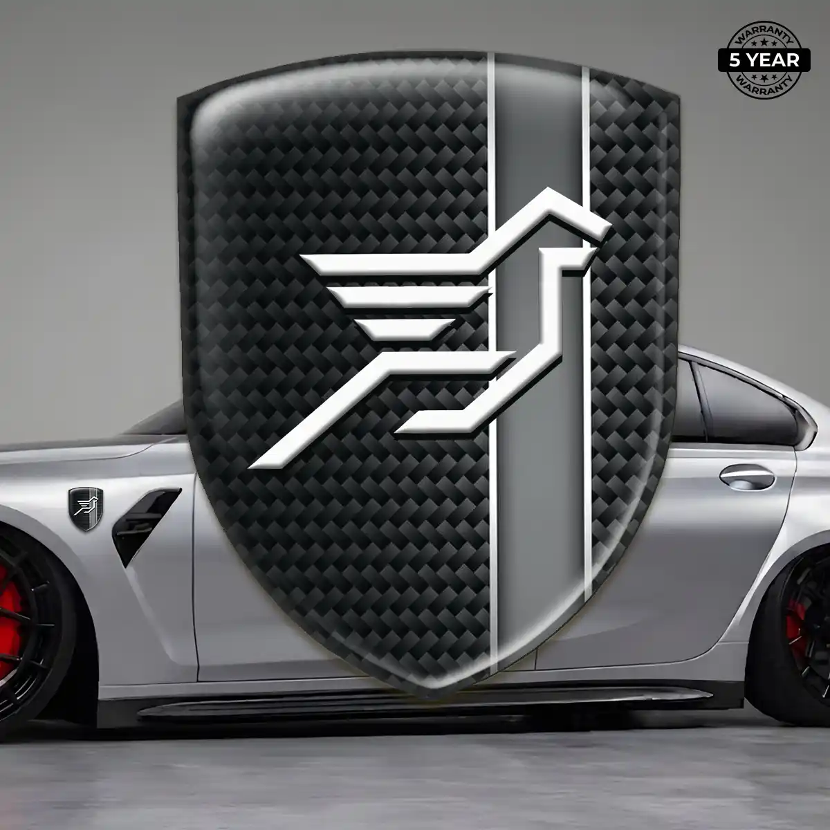 Hamman Resin Emblem Sticker Exterior Luxe