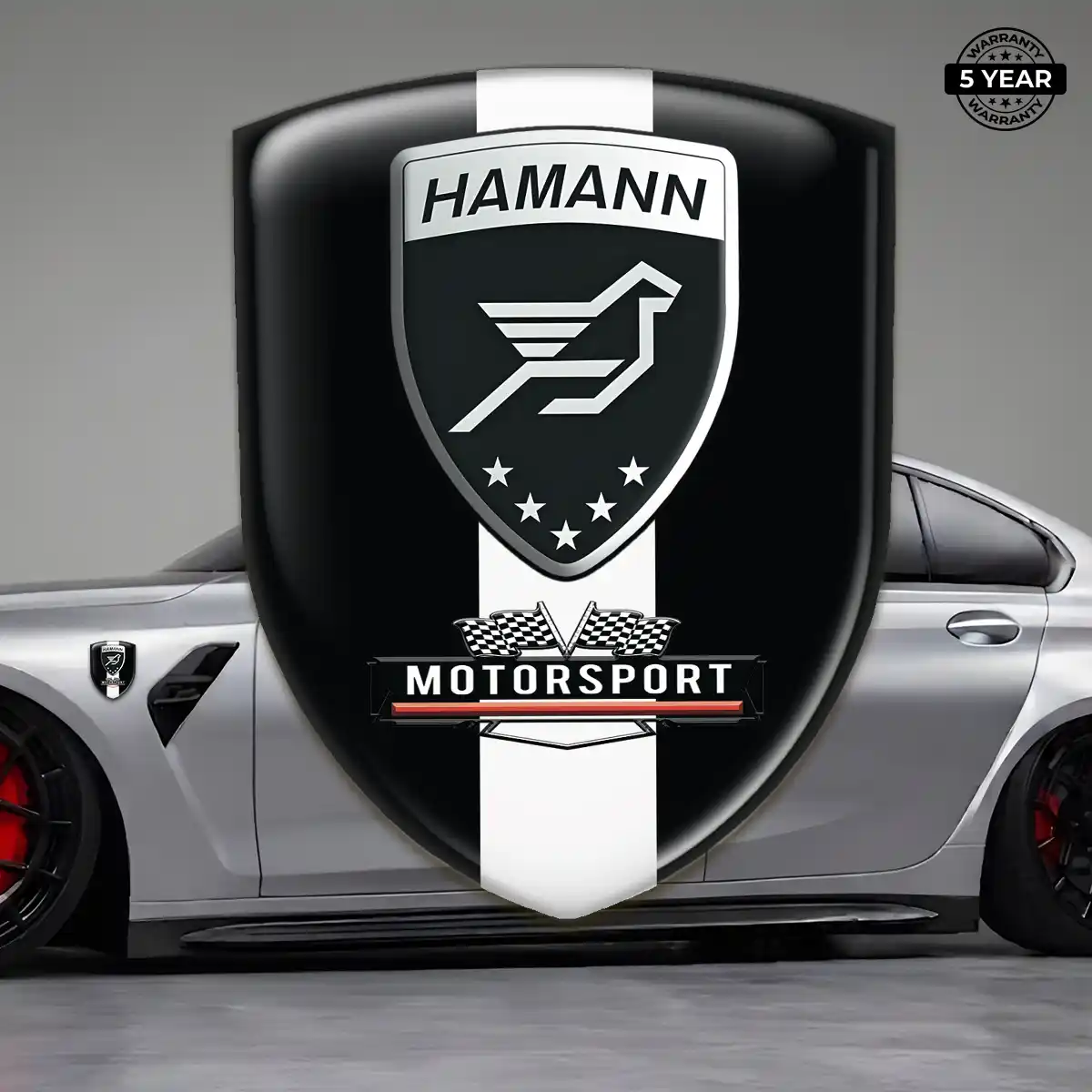 Hamman Resin Emblem Sticker Noble Edition