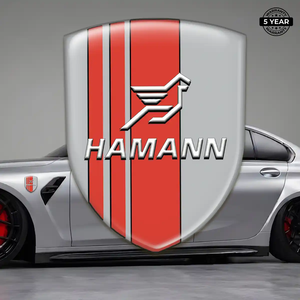 Hamman Resin Emblem Sticker Outer Style