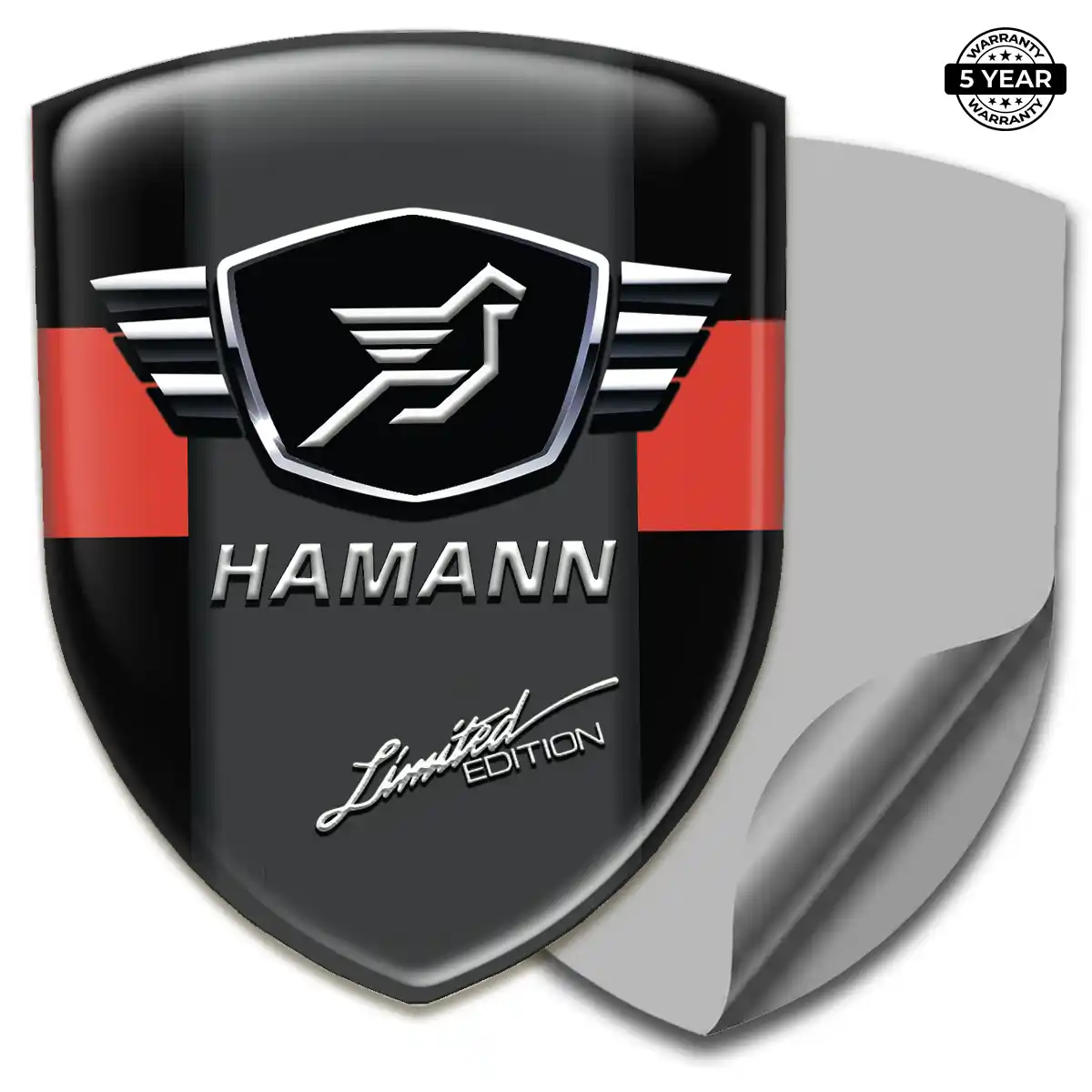 Hamman Resin Emblem Sticker Prime Quality