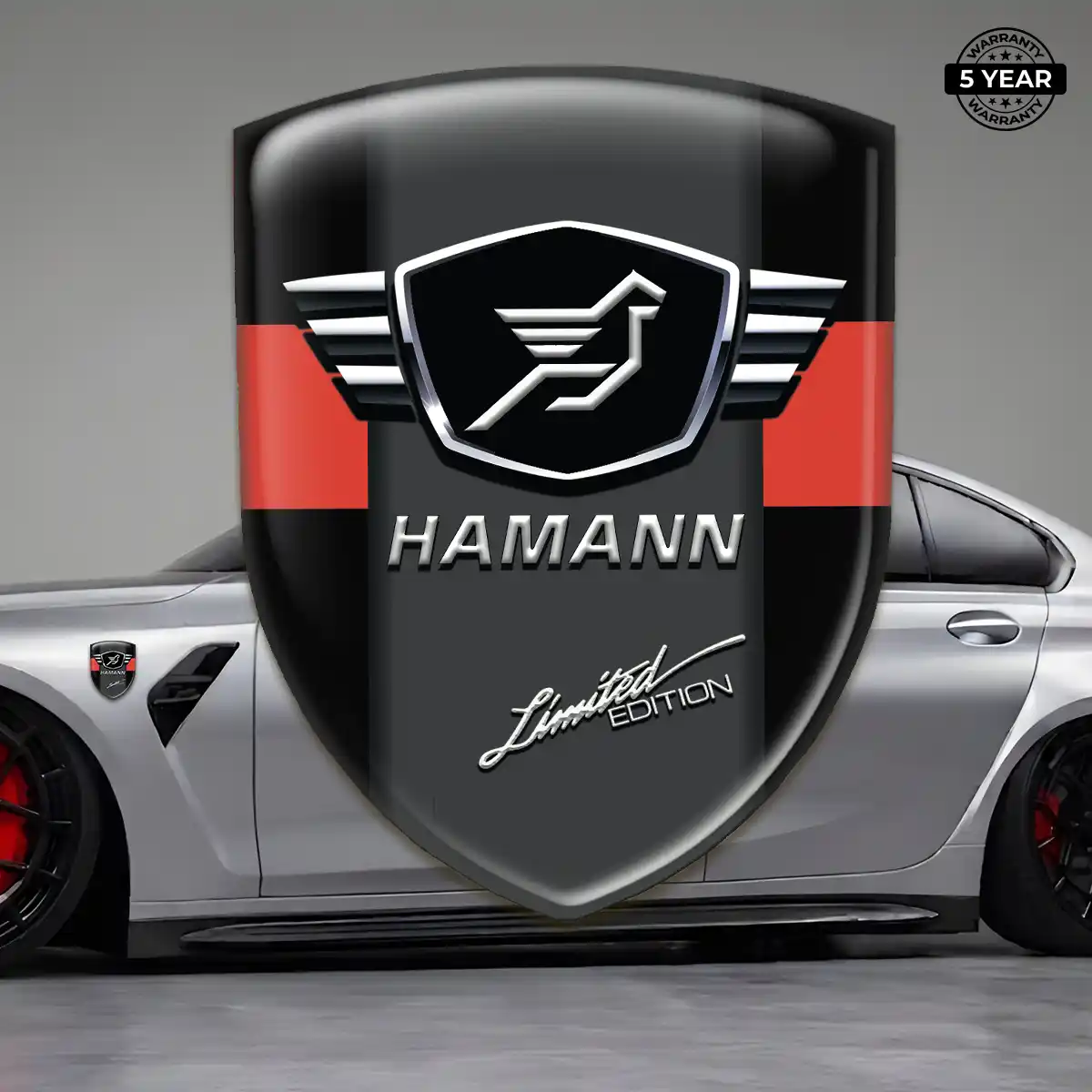 Hamman Resin Emblem Sticker Prime Quality