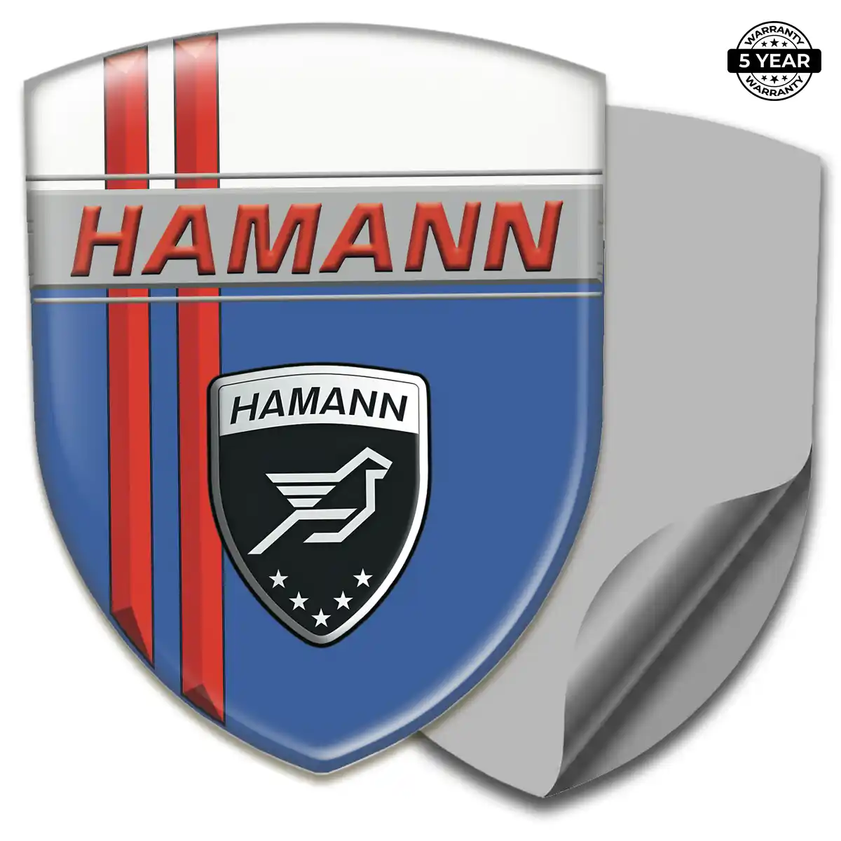 Hamman Resin Emblem Sticker Resin Elite