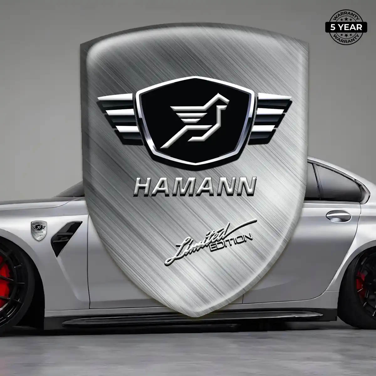 Hamman Resin Emblem Sticker Signature Grade