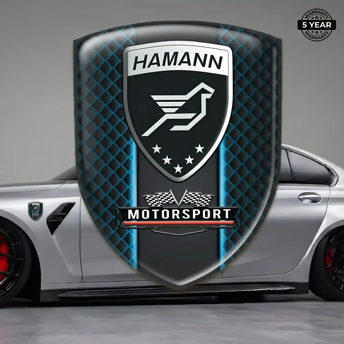 Hamman Resin Emblem Sticker Street Tuning