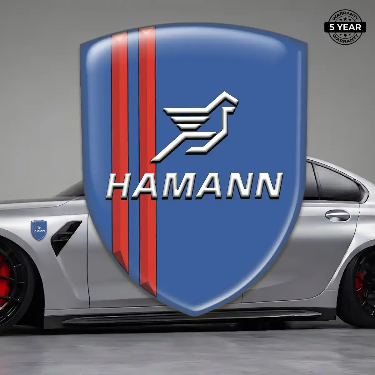 Hamman Resin Emblem Sticker Superior Craft