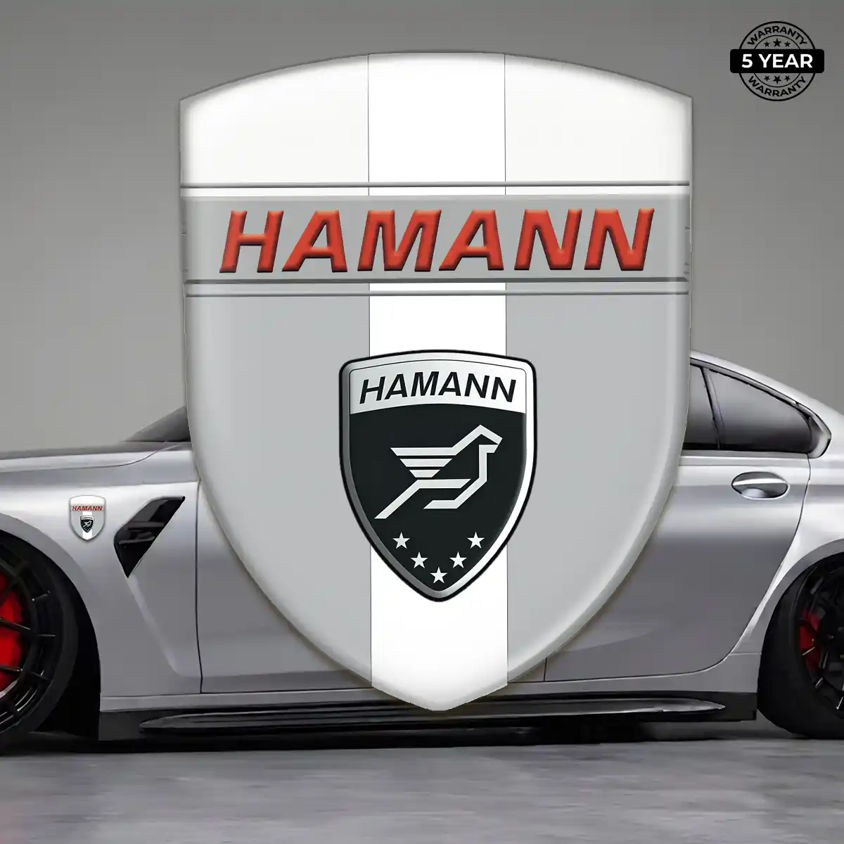 Hamman Self Adhesive Emblem Sticker Auto Tuning