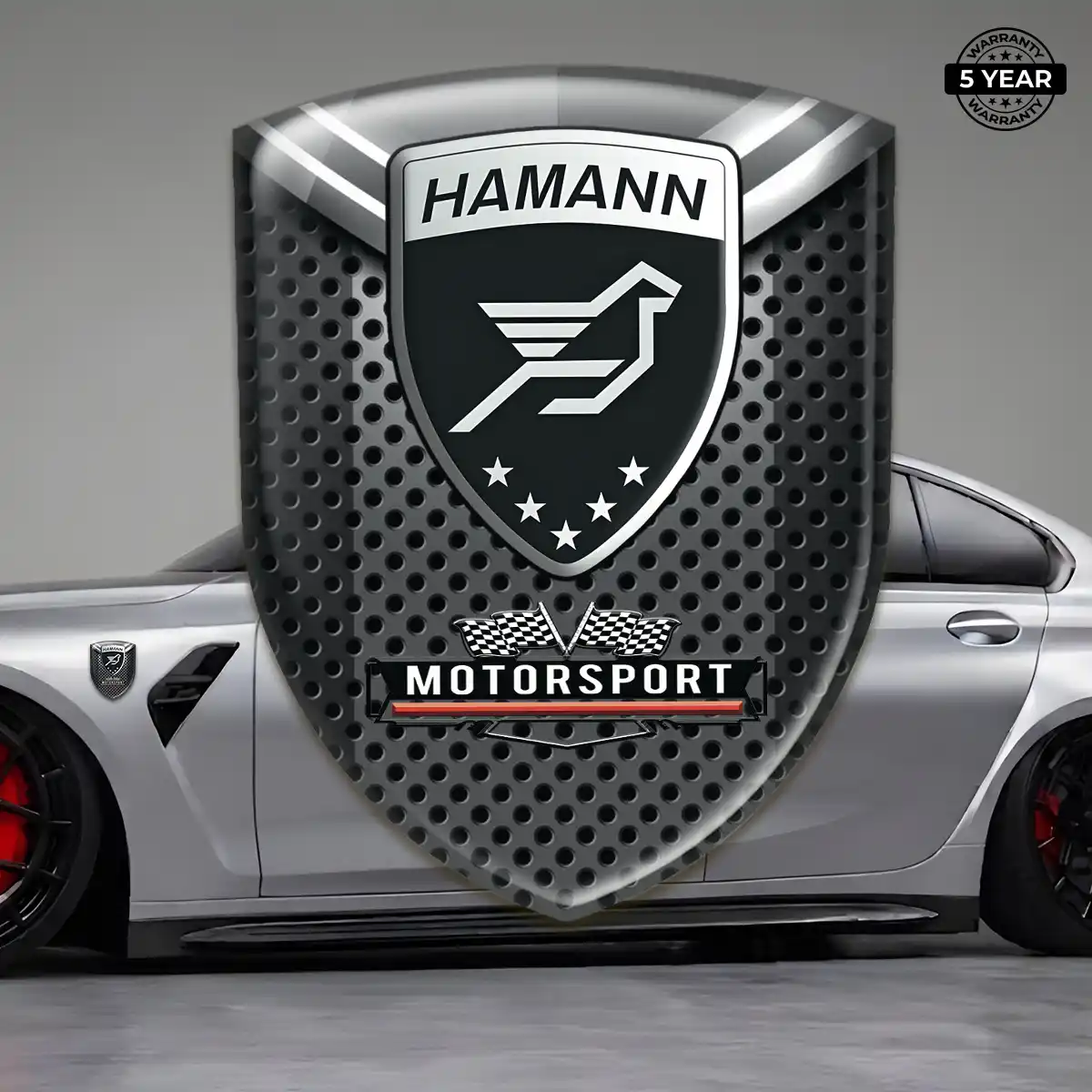 Hamman Self Adhesive Emblem Sticker Cabin Style