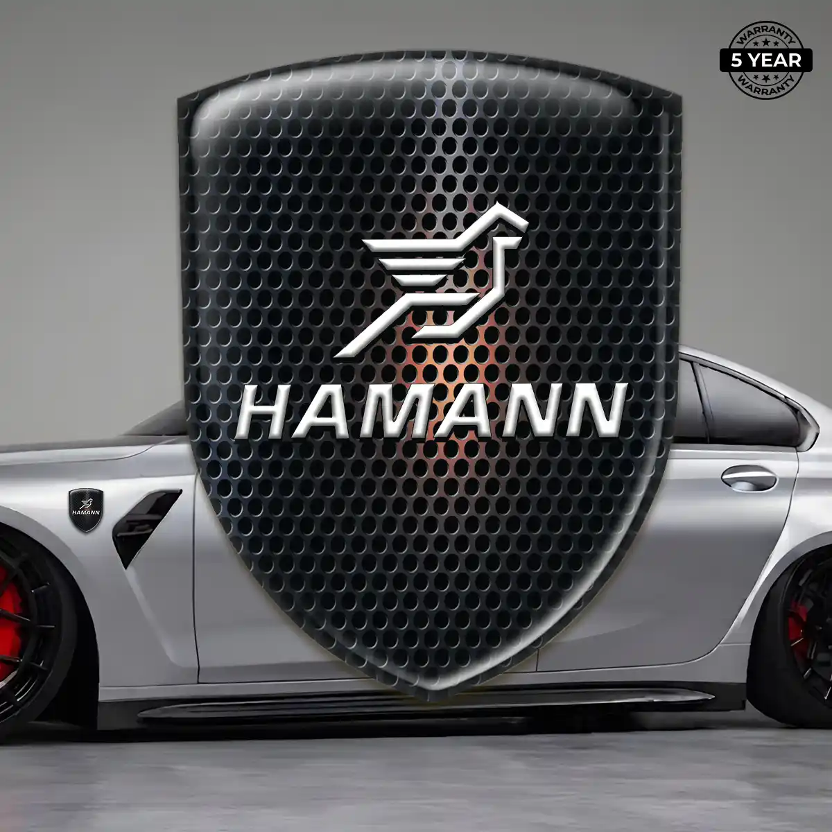 Hamman Self Adhesive Emblem Sticker Deluxe Edition