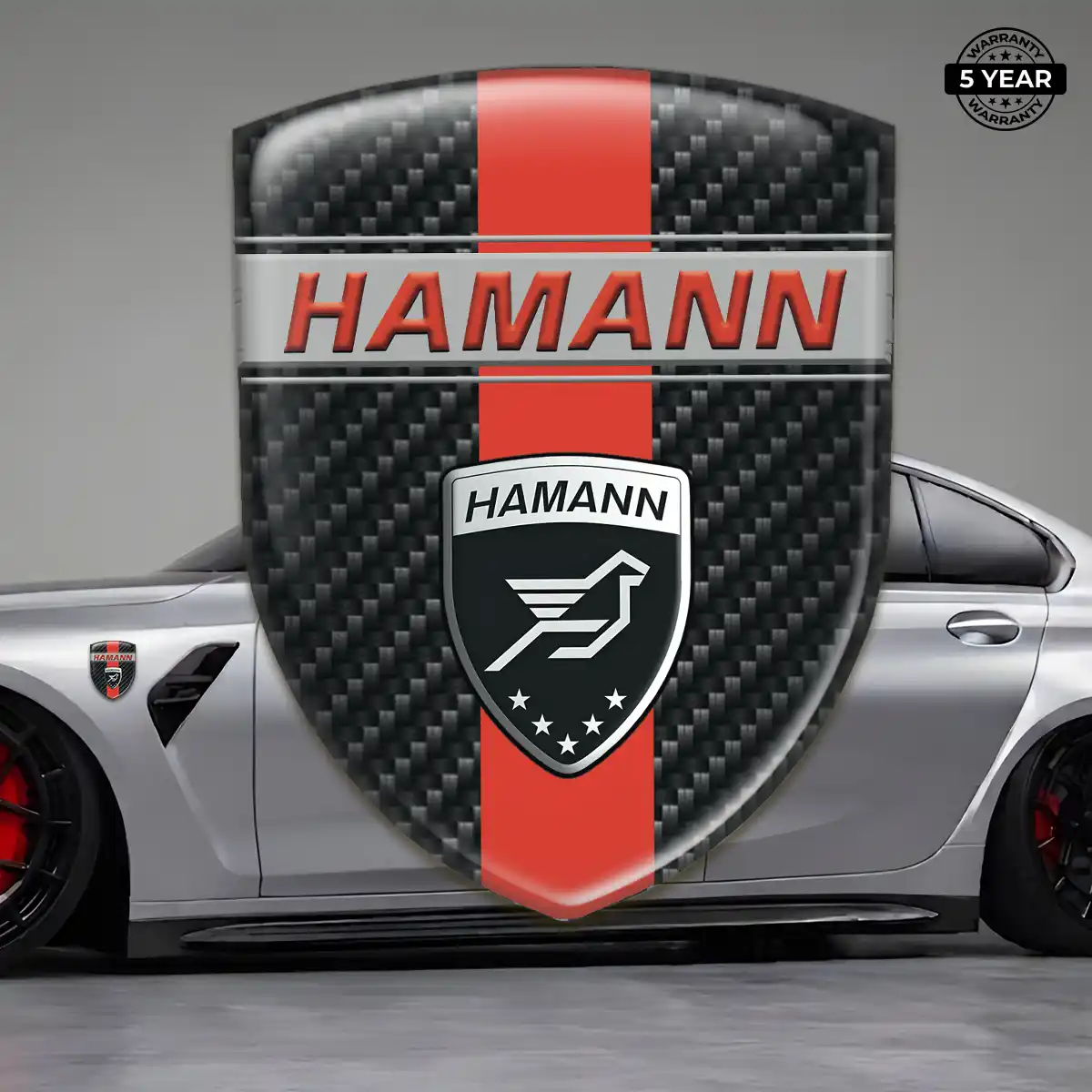 Hamman Self Adhesive Emblem Sticker Elite Edition